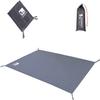 Hikeman Tent Footprint - Waterproof Camping Tarp, Heavy Duty Tent Floor Saver, Ultralight Ground Sheet Mat for Hiking, Backpacking, Hammock, Beach - Storage Bag Included(S-83x35) view 1