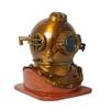 Antique Museum Nautical Deep Sea Diver's Maritime 18 Inches Ship's Decor Scuba Diving Helmet Base view 1