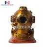 Antique Museum Nautical Deep Sea Diver's Maritime 18 Inches Ship's Decor Scuba Diving Helmet Base view 2