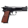 Guuun G10 Grips for Browning Hi Power and Tisas Regent BR9, OPS Eagle Wings Texture - Orange view 4