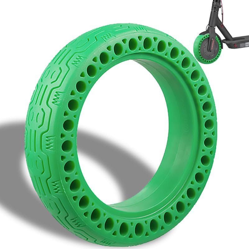 GLDYTIMES 50/75-6.1 Scooter Tire Tubeless: 8.5x2 Inch 8 1/2'' Solid Tires for Swagtron Swagger 5 iScooter i9s Jetson Knight Hover 1 Electric Scooter 8.5 In Front Rear Replacement Wheels 1 Pcs