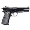 Guuun G10 Grips for Browning Hi Power and Tisas Regent BR9, OPS Eagle Wings Diamond Texture - Grey view 4