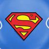Slippery Racer ProDisc 26 Inch Heavy Duty Aluminum Iron Alloy Metal Kids Winter Saucer Snow Sled with Dual Riveted Soft Grip Rope Handles (Superman) view 4