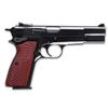 Guuun G10 Grips for Browning Hi Power and Tisas Regent BR9, OPS Eagle Wings Texture - Red view 4