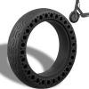 GLDYTIMES 50/75-6.1 Tire for Gotrax8.5 Inch Solid Rubber Tires Replacement for Gotrax GXL V2 Apex XL Pro MAX XR Ultra Elite Hover 1 Jive Journey Electric Scooter, 8 1/2 '' Tubeless Front Rear Wheels view 1