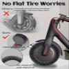 GLDYTIMES 50/75-6.1 Tire for Gotrax8.5 Inch Solid Rubber Tires Replacement for Gotrax GXL V2 Apex XL Pro MAX XR Ultra Elite Hover 1 Jive Journey Electric Scooter, 8 1/2 '' Tubeless Front Rear Wheels view 4