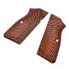 Guuun G10 Grips for Browning Hi Power and Tisas Regent BR9, Sunburst Tactical Texture - Orange view 3
