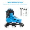 2 Set Replacement Inline Skates Strap, Skating Shoes Energy Strap Buckle Screw for Teens Kids Toddlers Men Women view 2