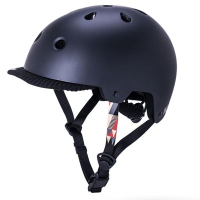 Kali Protectives Saha Cycling Helmets for Adults - Mountain Bike Helmet with Bio-Dome Construction; Helmet with Fidlock Snap Buckle; Snap-Fit Removable, and Locking Sliders (L/XL, Cruise Matte Black)