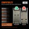 C+H Optics MOS Adapter Plate for G17 G19 MOS | Compatible with Trijicon RMR/SRO, Holosun 407C/507C/508C/508T | Made in The USA view 2