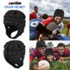Surlim Rugby Helmet Soft Shell Helmets for Flag Football Scrum Cap Soft Helmet for Kids Youth (Black, X-Large) view 3