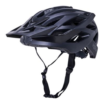 Kali Protectives Lunati Cycling Helmet, Solid Matte Black/Black, L/XL
