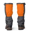 RiToEasysports Leg Gaiters Snow Boot Gaiters for Outdoor Backpacking Climbing Fishing Hunting(Orange) Ski view 3