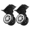 Boquite Romantic PresentDrawbar Box Wheel, Long Service Life Pressure Resistant Wear Resistant Suitcase Wheel, Double Row Large Wheel, Quite for Outdoor Trunk Trolley Case Suitcase view 3