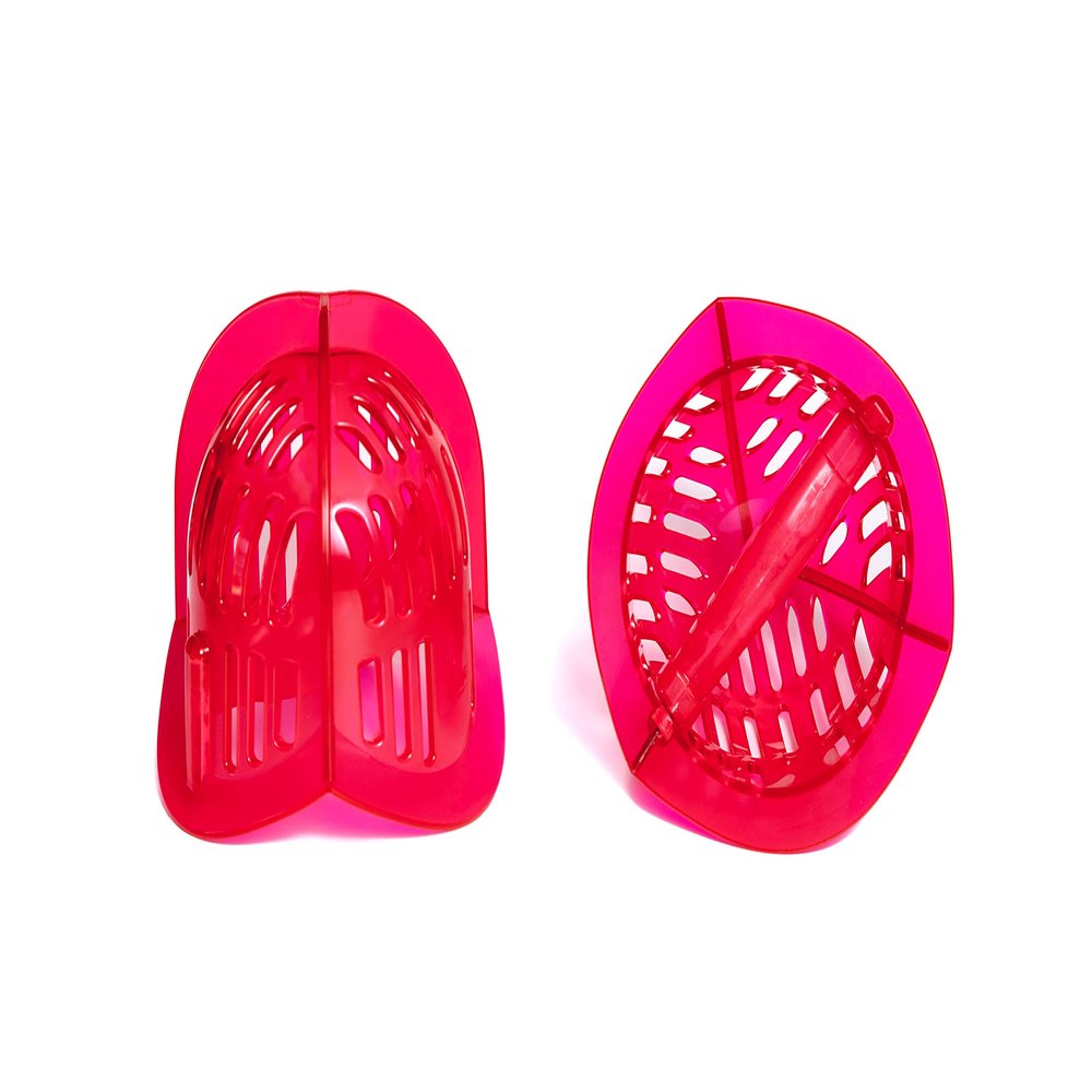 AquaLogix Medium Resistance Aquatic Bell Set - Pink | Aquatic Dumbbells | Quick Start Guide | Water Weights | Strength, Cardio & Toning Muscle | Durable Polycarbonate Material | Pair (MRPCBELL_PINK)