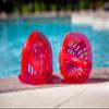 AquaLogix Medium Resistance Aquatic Bell Set - Pink | Aquatic Dumbbells | Quick Start Guide | Water Weights | Strength, Cardio & Toning Muscle | Durable Polycarbonate Material | Pair (MRPCBELL_PINK) view 2