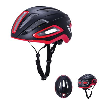 Kali Protectives Uno Helmet, Solid Matte Black/Red, S/M