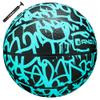 AND1 Fantom Rubber Basketball & Pump (Graffiti Series)- Official Size 7 (29.5) Streetball, Made for Indoor and Outdoor Basketball Games (Mint) view 1