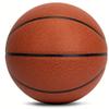 AND1 Street Grip Premium Composite Leather Basketball & Pump- Official Size 7 (29.5) Streetball, Made for Indoor and Outdoor Basketball Games (Orange) view 2
