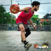 AND1 Street Grip Premium Composite Leather Basketball & Pump- Official Size 7 (29.5) Streetball, Made for Indoor and Outdoor Basketball Games (Orange) view 3