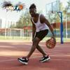 AND1 Street Grip Premium Composite Leather Basketball & Pump- Official Size 7 (29.5) Streetball, Made for Indoor and Outdoor Basketball Games (Orange) view 4
