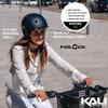 Kali Protectives Saha Cycling Helmets For Adults - Mountain Bike Helmet With Bio-Dome Construction; Helmet With Fidlock Snap Buckle;Snap-Fit Removable Visor, And Locking Sliders(L/XL, Cozy Matte Grey) view 2