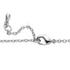 PalmBeach Platinum Plated Round Simulated Birthstone Cross Charm Personalized ID Bracelet, 6.5 inches plus 1 inch extension Month 11 view 2
