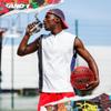 AND1 Fantom Rubber Basketball: Official Regulation Size 7 (29.5 inches) - Deep Channel Construction Streetball, Made for Indoor Outdoor Basketball Games,Burgundy view 3