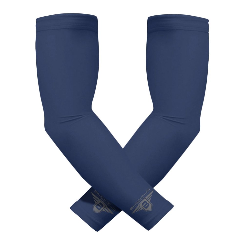 Bucwild Sports Baseball Arm Sleeve Youth & Adult 1 Pair | Football Basketball Cycling Tennis