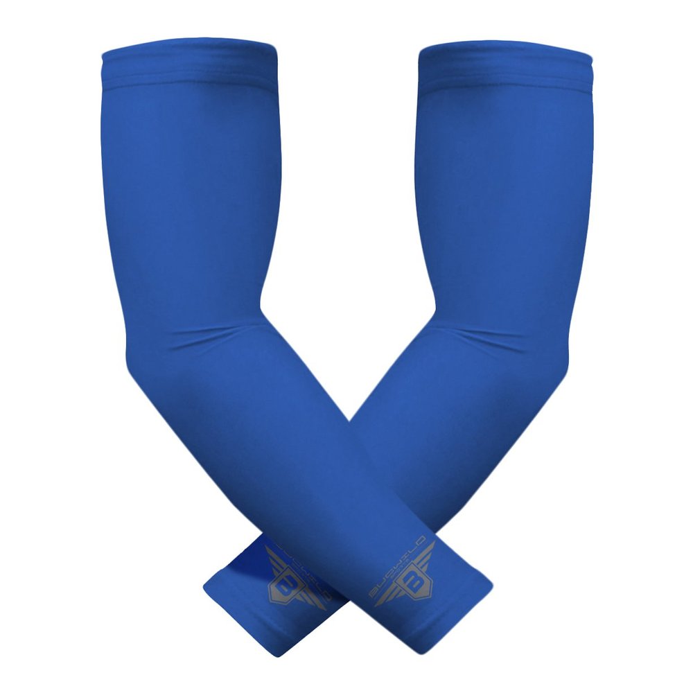 Bucwild Sports Baseball Arm Sleeve Youth & Adult 1 Pair | Football Basketball Cycling Tennis