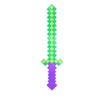 24" LED Purple, Green and Yellow Pixel Sword (Each) view 1