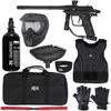 Action Village Azodin Blitz 4 Protector Paintball Gun Package Kit Level 1 (Dust Black/Polished Black, Large/X-Large)