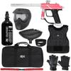 Action Village Azodin Blitz 4 Protector Paintball Gun Package Kit Level 1 (Dust Pink/Polished Silver, Large/X-Large)