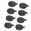 4 Pairs Bicycle Disc Brake Pads, Red Copper Semi to Metal Pads Bike Replacement Parts for Electric Scooter Bicycle view 2