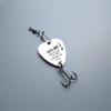 11 Year Wedding Anniversary for Him 4,015 Days Gifts for Men 11th Anniversary Fishing Lure for Husband Valentine Birthday Day view 3