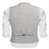 COOFANDY Men's Casual Business Vests Lightweight Waistcoat Slim Fit Suit Vest Light Grey Large view 2