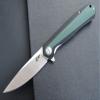 Eafengrow EF964 Pocket Folding Knife G10 Handle D2 Blade EDC Tactical Folder for Outdoor Camping Hiking (Green) view 3