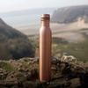 GDONLINE 100% Pure Copper Water Bottle Leak Proof Perfect Ayurvedic Health Benefits Vessel for Sports Fitness Yoga, Natural Health Copper Water Bottle 32 oz view 1