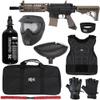 Action Village Tippmann TMC Protector Paintball Gun Package Kit Level 1 (Black/Tan, Small/Medium) view 1