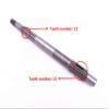 Boat Engine 44-803744002 44-8M0070782 44-8037441 Propeller Shaft for Mercury Mariner 6HP 8HP 9.8HP 9.9HP / 5041349 for Evinrude Johnson OMC BRP / 3V1-64211-0/1 3V1642110M/1M for for Nissan for Tohatsu view 3