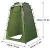 Lixada Outdoor 6FT Quick Set Up Privacy Tent Pop-up Tent, Toilet, Camp Shower, Portable Changing Room for Camping Shower Biking Toilet Beach view 4