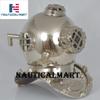 Antique Divers Helmet for Home Decor Chrome Finish for Nautical Lovers view 3