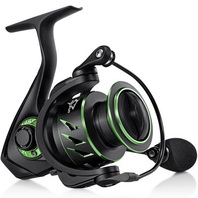 Piscifun Viper X Spinning Reel, Ultralight 6.2:1 High Speed Spinning Fishing Reel, 10+1BB, Carbon Fiber 33 LB Max Drag,2000 Series