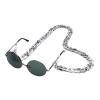 LUNALUCE For Women Men Sunglasses Acrylic Marvel Chain - Eyewear Retainer - Glasses Strap Holder Strap (Marble Gray) view 1