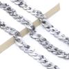 LUNALUCE For Women Men Sunglasses Acrylic Marvel Chain - Eyewear Retainer - Glasses Strap Holder Strap (Marble Gray) view 2