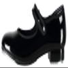 Linodes Patent Easy Strap Tap Shoe for Girls and Boys (Toddler/Little Kid/Big Kid)-Black-3.5M-Big Kid view 3
