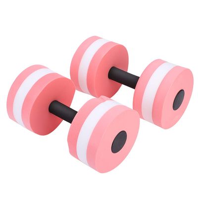 2PCS Water Dumbbell Bodybuilding Training Fitness Unisex Adult Aqua Dumbbell for Yoga Swimming Trainning()