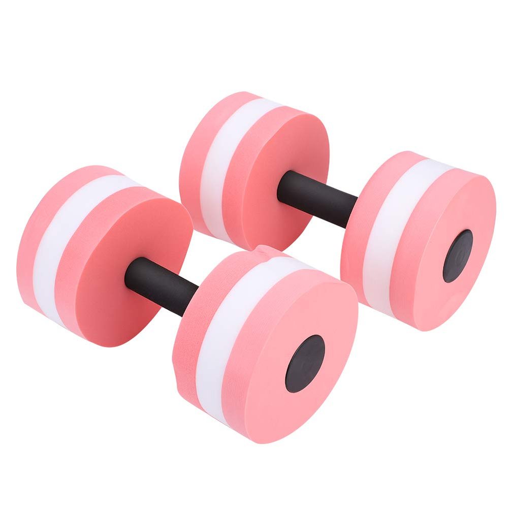 2PCS Water Dumbbell Bodybuilding Training Fitness Unisex Adult Aqua Dumbbell for Yoga Swimming Trainning()
