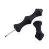 Archery Bowstring Finger Rollers 2Pcs, Archery Recurve Finger Guard, Archery Finger Tab, Archery Bowstring, Soft Silicone Finger Guard for Recurve Bow(Black) view 3