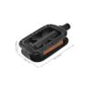 Anti-wear Kids Bike Pedals Replacement Pedals Straps Reflectors for Safe Riding view 2